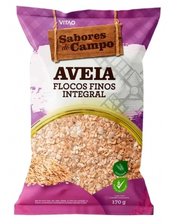 AVEIA FLOCOS FINOS SABORES DO CAMPO 170G -VITAO 34800