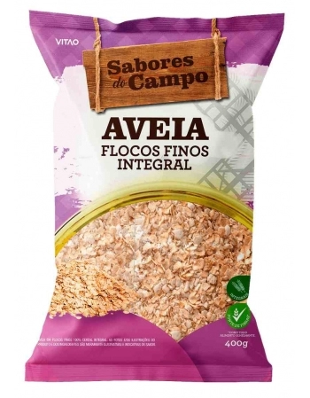 AVEIA FLOCOS FINOS SABORES DO CAMPO 400G - VITAO 35300