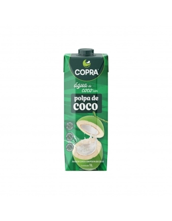 AGUA DE COCO COM POLPA DE COCO 1 LITRO - COPRA 20465