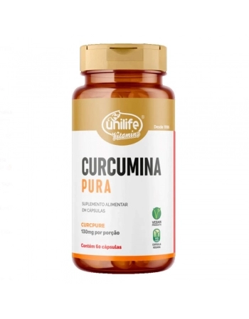 CURCUMINA PURA 450MG 60 CAPS - UNILIFE 3951