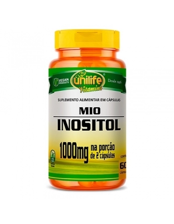 INOSITOL 600MG 60 CAPS - UNILIFE 3711
